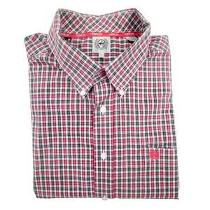 Cinch Mens Button Down Shirt Size XL Multi-Color Plaid Cotton Long Sleeve